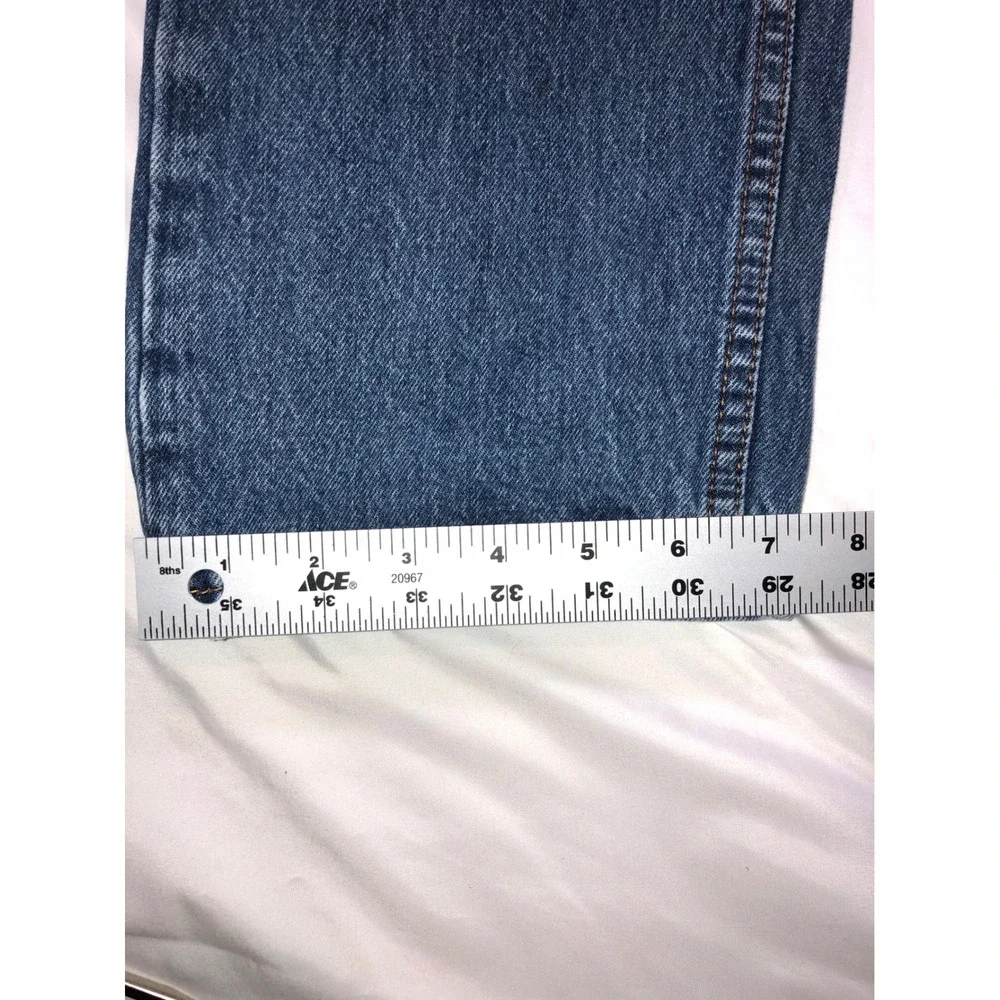 Levis 501 Original Fit Jeans Mens 31x31 Medium Wash Blue Straight Leg Denim